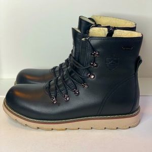 Royal Canadian Armstrong Black Hiking Boots Men's US13